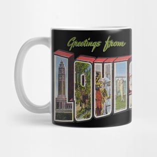 Greetings from Louisiana Mug